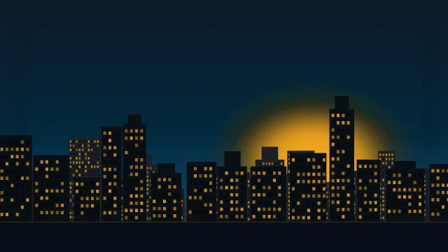 رسم توضيحي لواجهة مشروع سكني